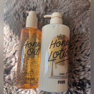 Victoria's Secret PINK Honey Body Care 2pc Bundle NEW